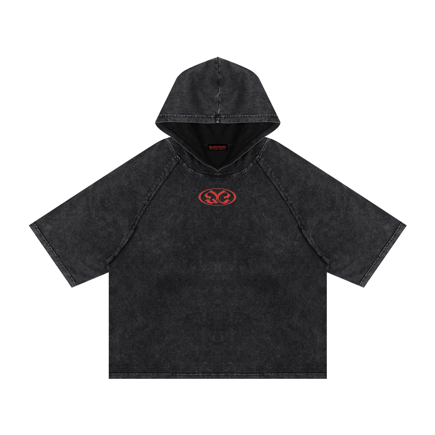 QC Hooded Boxy T-Shirt