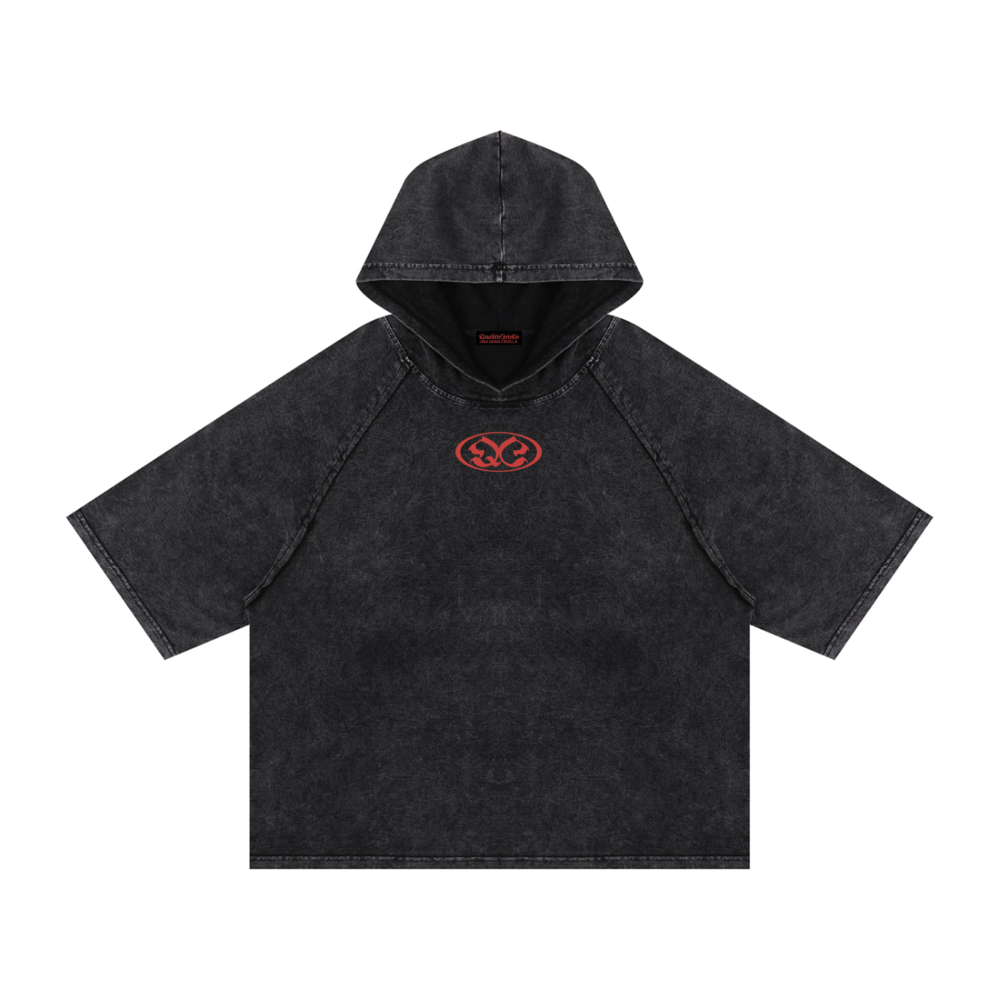 QC Hooded Boxy T-Shirt