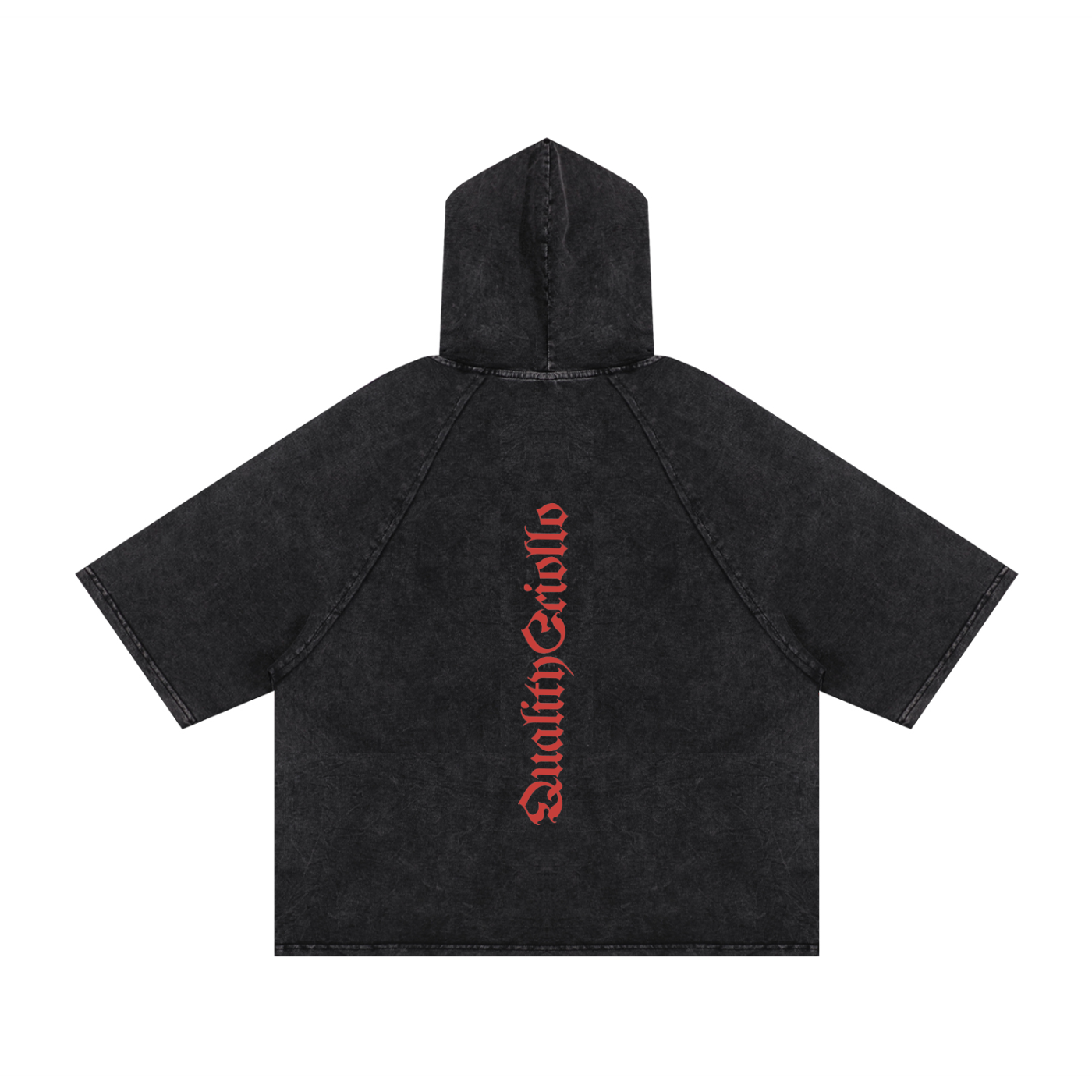QC Hooded Boxy T-Shirt