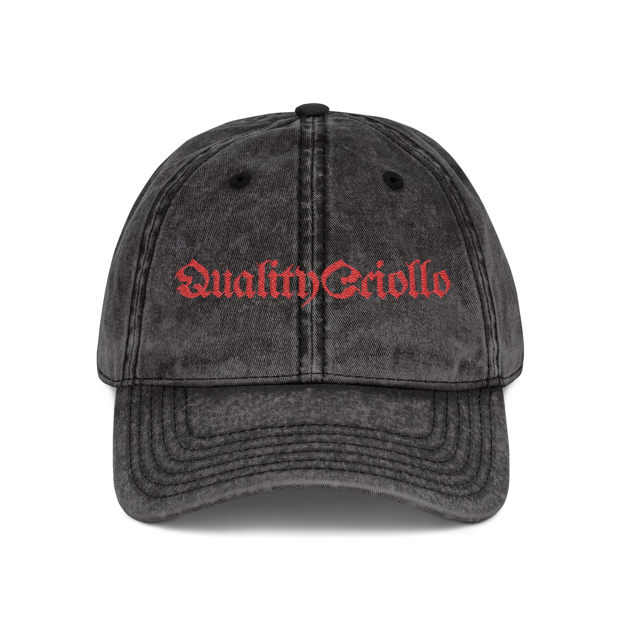 QC Pre-washed cap
