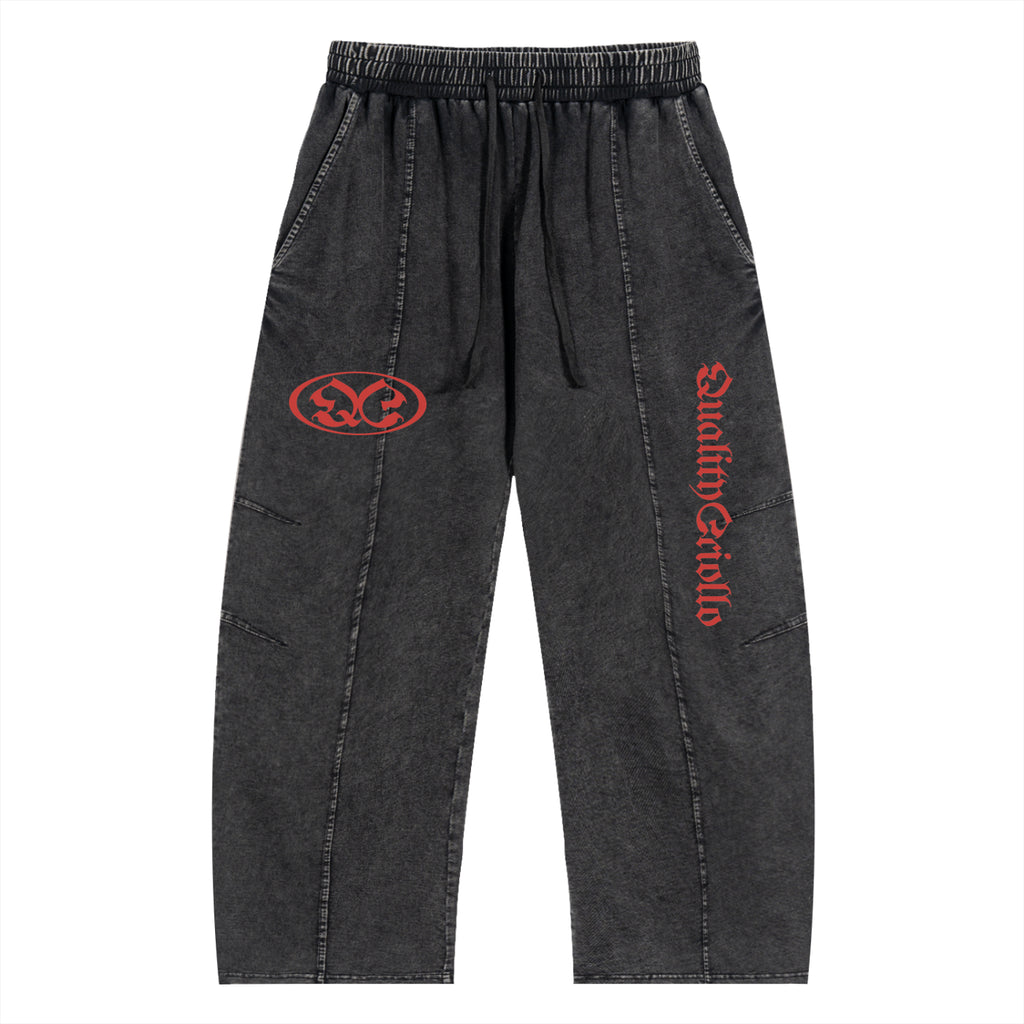 QC pantalones oversize