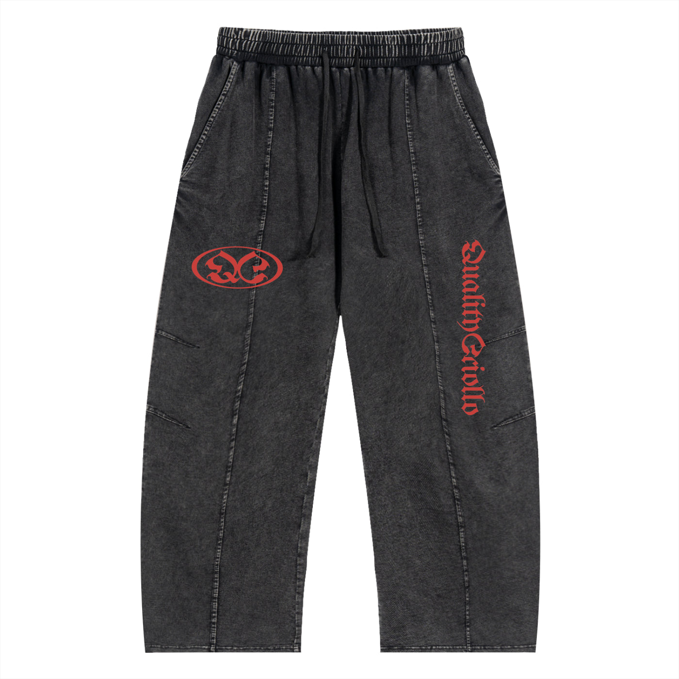 QC pantalones oversize