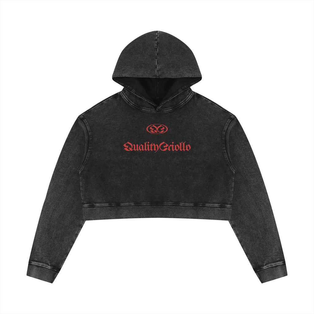 Women’s QC Crop Hoodie